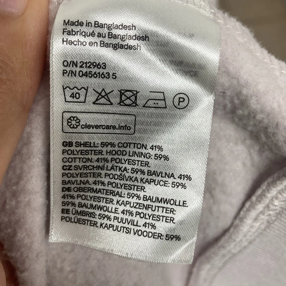 H&M Lavender Hoodie - Picture 5 of 5